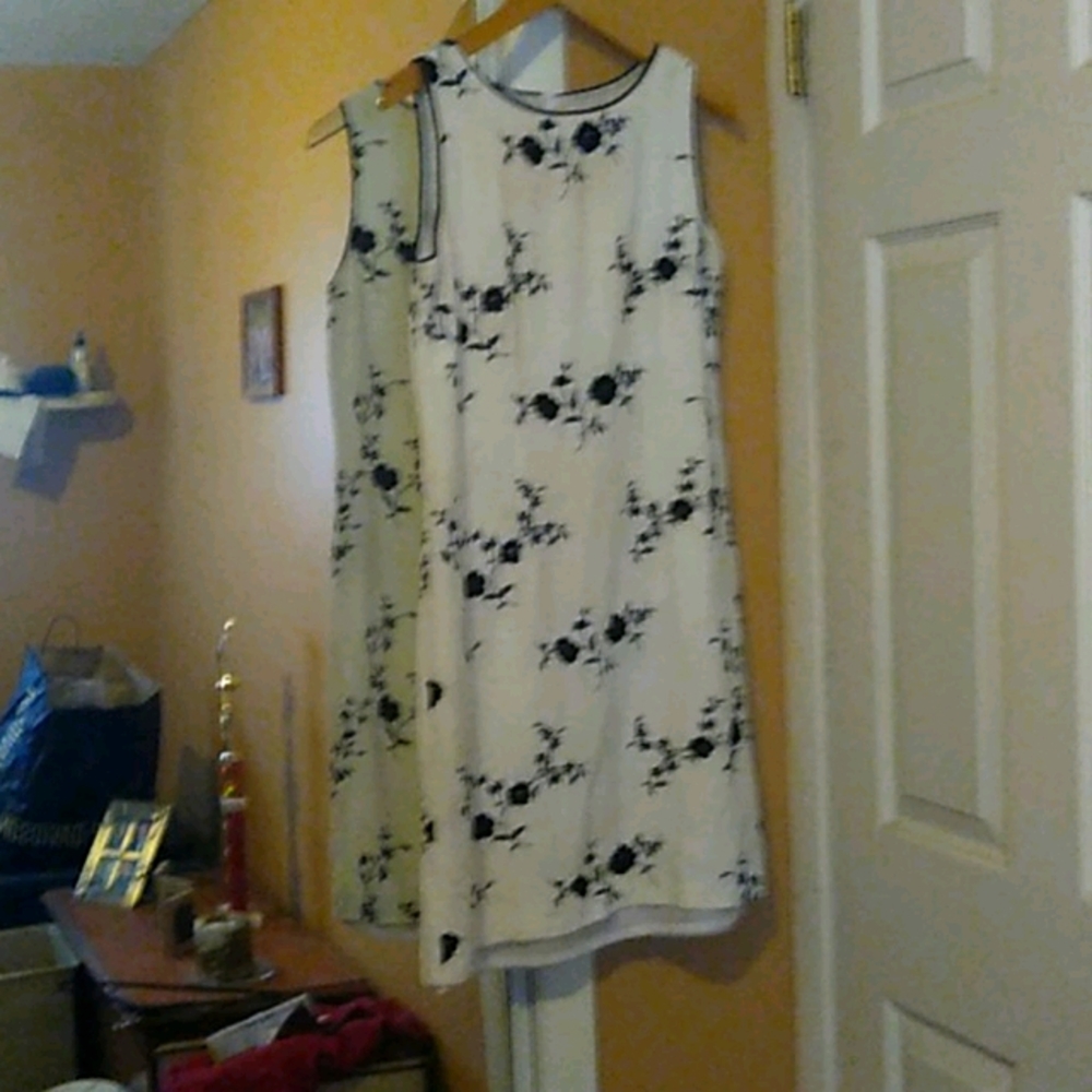 White Linen Dress